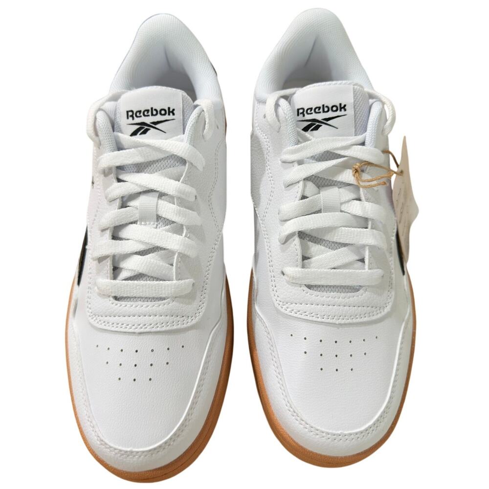 NWT Reebok BB 1000 White/Black Upper Gum Sole Unisex Sneaker Size 8.5(W) 7(M)